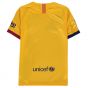 2019-2020 Barcelona Away Nike Shirt (Kids) (RIVALDO 10)