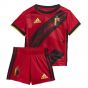 2020-2021 Belgium Home Adidas Baby Kit (E HAZARD 10)