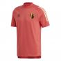 2020-2021 Belgium Adidas Training Tee (Red) (Your Name)