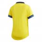 2020-2021 Sweden Home Adidas Womens Shirt (LINDELHOF 3)