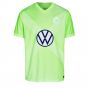 2020-2021 VFL Wolfsburg Home Nike Football Shirt (BROOKS 25)