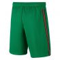 Portugal 2020-2021 Home Shorts (Green) - Kids