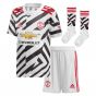 2020-2021 Man Utd Adidas Third Little Boys Mini Kit (SOLSKJAER 20)