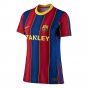 2020-2021 Barcelona Womens Home Shirt (F DE JONG 21)
