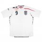 England 2007-09 Home Shirt (Rooney #9) (Excellent)