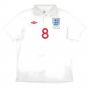 England 2009-10 Home Shirt (XL) Lampard #8