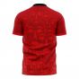 Angola 2025-2026 Home Concept Football Kit (Libero) - Kids (Long Sleeve)