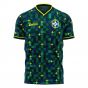 Brazil 2023-2024 Third Concept Football Kit (Libero) (GARRINCHA 7)
