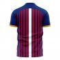 Caen 2020-2021 Home Concept Football Kit (Libero) - Adult Long Sleeve