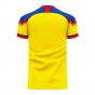Ecuador 2025-2026 Home Concept Football Kit (Libero) - Kids (Long Sleeve)