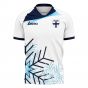 Finland 2025-2026 Home Concept Football Kit (Libero) (POHJANPALO 20)