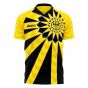 Al-Ittihad 2021-2022 Home Concept Football Kit (Libero) - Kids (Long Sleeve) (Benzema 9)