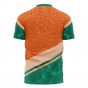 Ivory Coast 2021-2022 Away Concept Football Kit (Libero) (ZAHA 9)