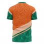 Ivory Coast 2021-2022 Away Concept Football Kit (Libero) (KOLO TOURE 4)