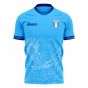 Lazio 2023-2024 Home Concept Football Kit (Libero) (Your Name)