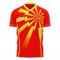 North Macedonia 2023-2024 Home Concept Shirt (Libero) (RISTOVSKI 13)