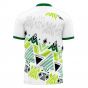 Nigeria 2025-2026 Away Concept Football Kit (Libero) (NDIDI 4) - Kids