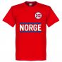 Norway Team T-Shirt - Red (Haaland 9)