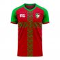 Portugal 2020-2021 Home Concept Football Kit (Fans Culture) (PEPE 3)