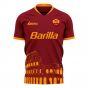 Roma 2025-2026 Home Concept Football Kit (Libero) (Your Name)