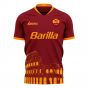 Roma 2023-2024 Home Concept Football Kit (Libero) (Your Name)