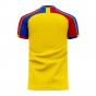 Romania 2025-2026 Home Concept Football Kit (Libero) (Your Name)