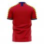 Spain 2025-2026 Home Concept Football Kit (Libero) (LAPORTE 24)