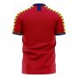 Spain 2023-2024 Home Concept Football Kit (Libero) (MORATA 7)