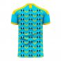 Saint Lucia 2020-2021 Home Concept Football Kit (Libero) - Kids (Long Sleeve)