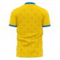 Ukraine 2025-2026 Home Concept Football Kit (Libero) - Kids