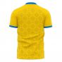 Ukraine 2023-2024 Home Concept Football Kit (Libero) - Kids (Long Sleeve)