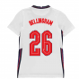 2020-2021 England Home Nike Football Shirt (Kids) (Bellingham 26)