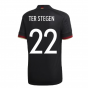 2020-2021 Germany Away Shirt (Kids) (TER STEGEN 22)