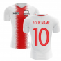 2025-2026 Poland Home Concept Football Shirt (Your Name) -Kids