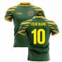 2025-2026 South Africa Springboks Home Concept Rugby Shirt (Your Name)