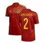 2020-2021 Spain Home Adidas Football Shirt (AZPILICUETA 2)