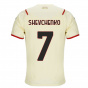 2021-2022 AC Milan Away Shirt (Kids) (SHEVCHENKO 7)