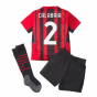 2021-2022 AC Milan Home Mini Kit (CALABRIA 2)