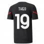 2021-2022 AC Milan Pre-Match Jersey (Black) (THEO 19)