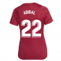 2021-2022 Barcelona Training Shirt (Noble Red) - Womens (ABIDAL 22)