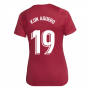 2021-2022 Barcelona Training Shirt (Noble Red) - Womens (KUN AGUERO 19)