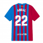 2021-2022 Barcelona Vapor Match Home Shirt (Kids) (ABIDAL 22)