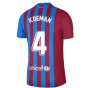 2021-2022 Barcelona Vapor Match Home Shirt (KOEMAN 4)