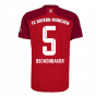 2021-2022 Bayern Munich Home Shirt (BECKENBAUER 5)