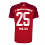 2021-2022 Bayern Munich Home Shirt (MULLER 25)
