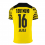 2021-2022 Borussia Dortmund Home Shirt (Kids) (AKANJI 16)