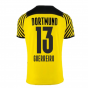 2021-2022 Borussia Dortmund Home Shirt (Kids) (GUERREIRO 13)