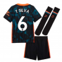 2021-2022 Chelsea 3rd Baby Kit (T SILVA 6)