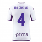 2021-2022 Fiorentina Away Shirt (MILENKOVIC 4)