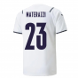 2021-2022 Italy Away Shirt (Kids) (MATERAZZI 23)